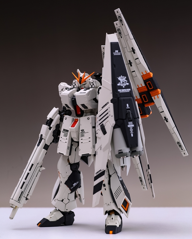 完成品】RG νガンダムHWS-