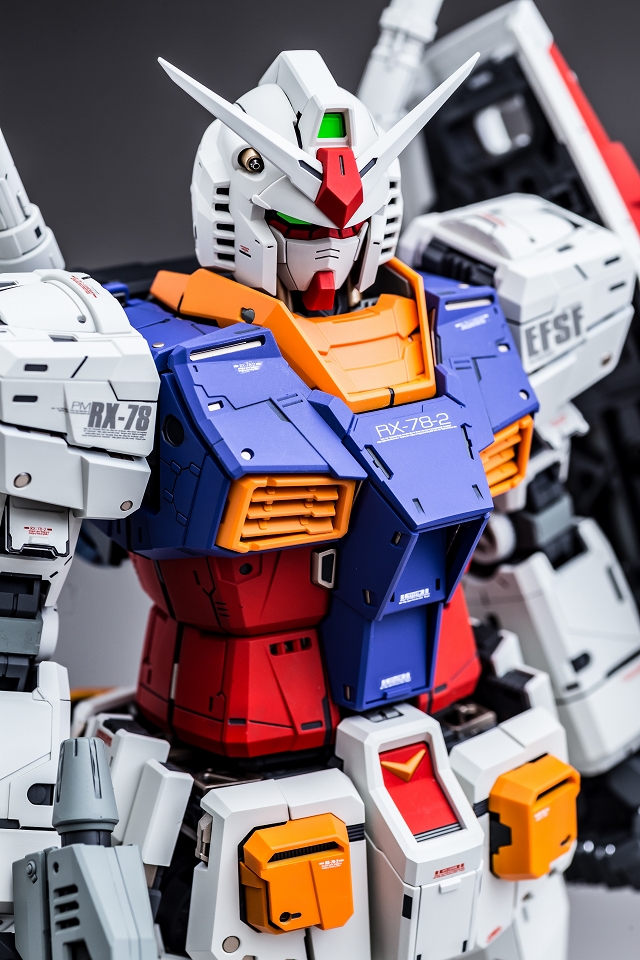 オリジナルデザイン手作り商品 PG UNLEASHED RX-78-2 ガンダム(完成品