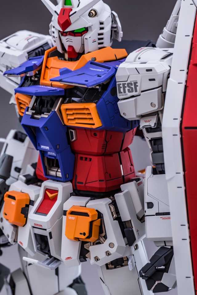 PG UNLEASHED 1/60 RX-78-2 ガンダム/ガンプラ/全塗装 - プラモデル