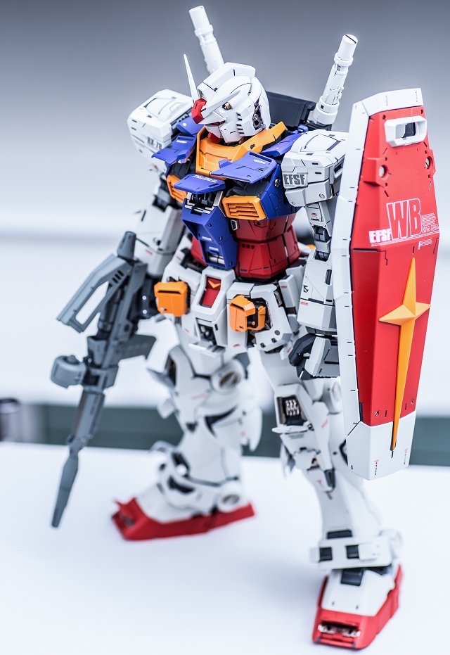 PG UNLEASHED ガンダム 1/60 素組み品-