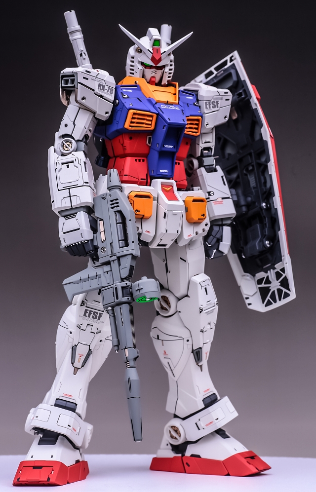 PG UNLEASHED 1/60 RX-78-2 ガンダム&水転写シール3枚-