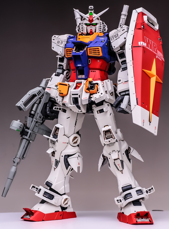 ぷらもっち】PG UNLEASHED 1/60 RX-78-2 ガンダム Z04